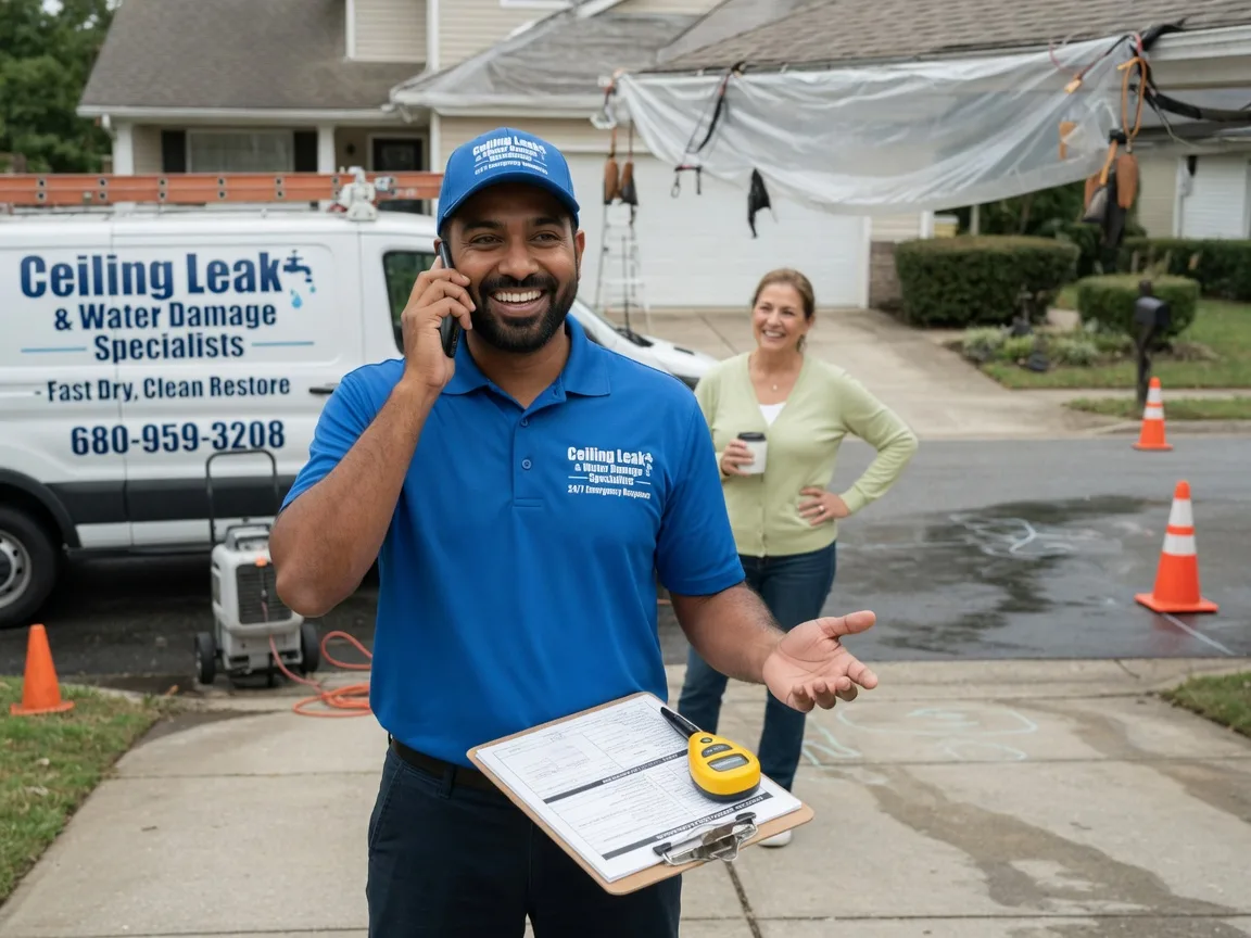 Ceiling Leak Cleanup Souderton, PA FAQs